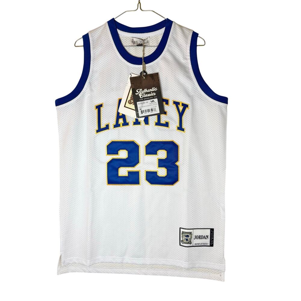 NWT Jordan Laney HS Basketball Jersey Headgear Classics - M